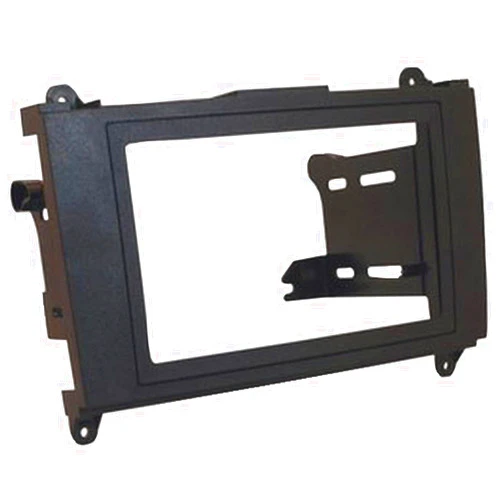 Scosche FD6203B Compatible with 2013-Up Ford Escape / C-Max ISO Double DIN Dash Kit, non-Nav models Black