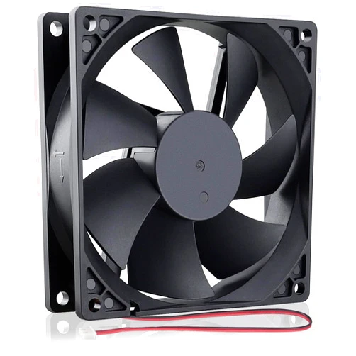 GDSTIME 92mm x 92mm x 25mm 90mm 3.6 Inches 12v Brushless Dc Cooling Fan 2 Pin
