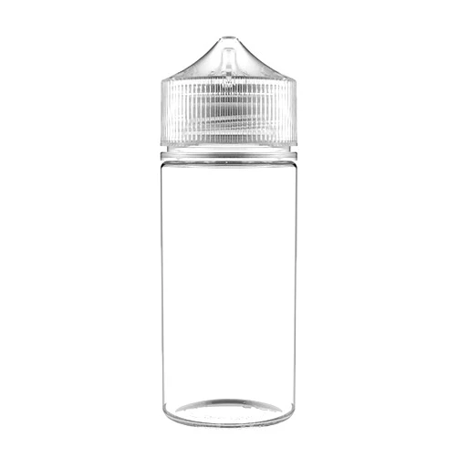 Soikoi BOTTLES Chubby Gorilla - 100ML Unicorn Bottle - Clear Bottle Natural Cap - V3 (3 PACK)