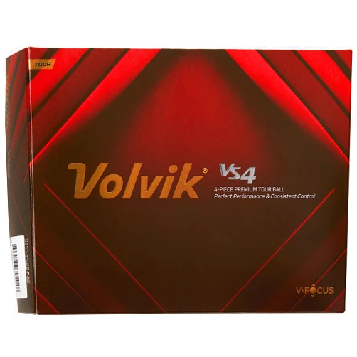 Volvik Tour VS4 Golf Balls: White, Dozen