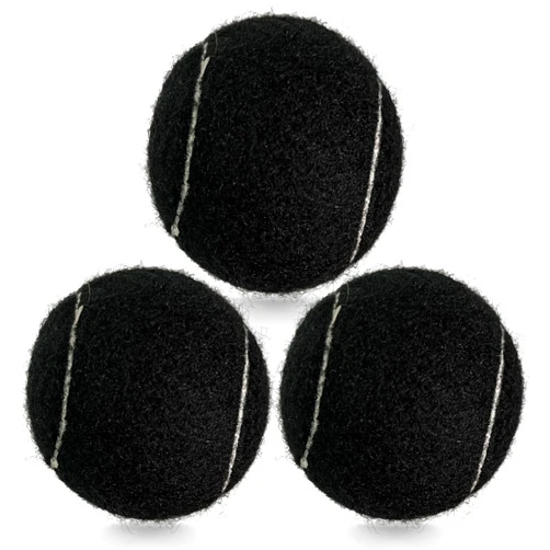 HiBallBall Tennis Balls, 3 Pack Practice Tennis Balls for Beginner, Training Tennis Balls for Dogs