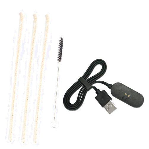 Colaka Charger Dock USB, [3+1]Pipe Cleaners Hard Bristle and Black Brush for Cleaning