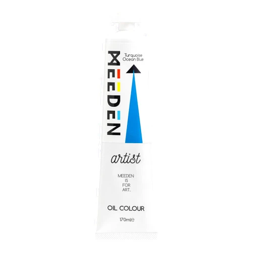 MEEDEN Artist Grade Oil Paint: Turquoise Ocean Blue - 170ml/5.7oz Tube - Professional Art Paints for Canvas Painting