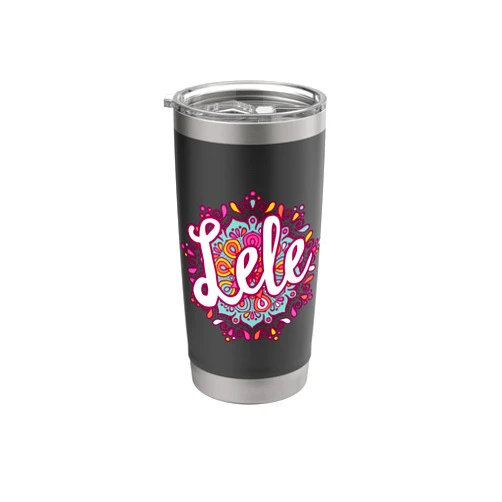 Mandala Lele Grandma for Mother's Day Mandala Lele Women Grandma Christmas Birthday Mothers Day Stainless Steel Insulated Tumbler