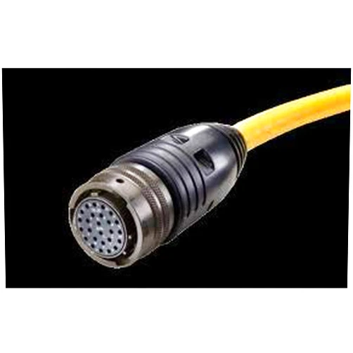 TURCK MS 3110A-10-6S-0713-1 Mil-Spec Cordset, Bayonet, Shell: 10mm, Str Female 6 Sockets to Wire Leads, 6x22AWG 1m, PVC 5.6A 300V, U-81891