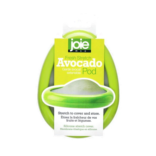 Joie Avocado Food Saver Stretch Pod, Silicone, One Size, Green, 1 Count