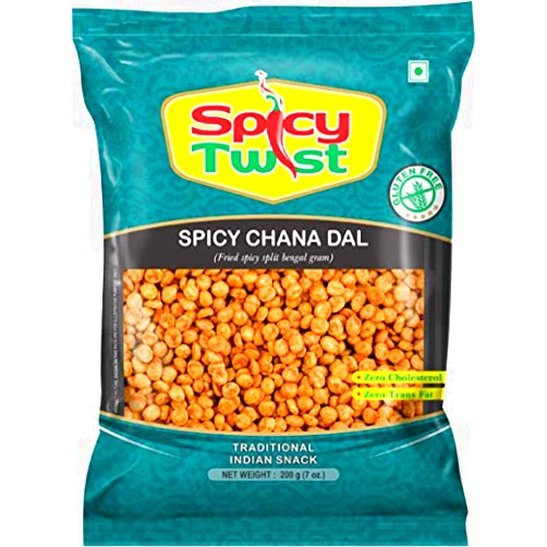 Spicy Twist - Indian Snack - Spicy Chana Dal - (7 oz.) - 1 Pack