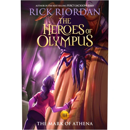 Rick Riordan Heroes of Olympus, The Book Three: Mark of Athena, The-(new cover) (The Heroes of Olympus)