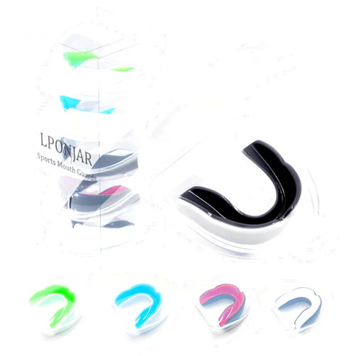 LPONJAR 5 Pack Kids Youth Mouth Guard for Sports, Boys Girls Mouth Guard with Case, Child Teen Sports Mouthguard for Football Lacrosse Basketball Boxing Soccer Taekwondo MMA Karate