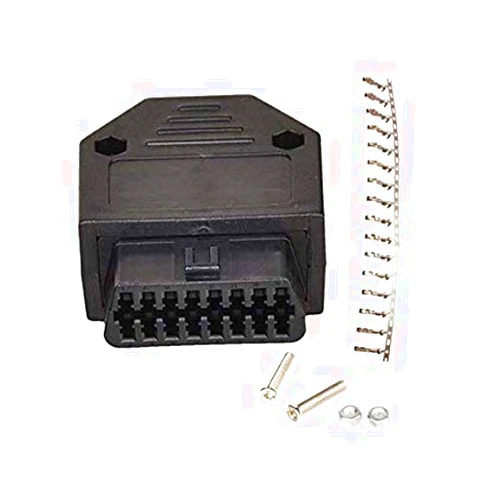 MAPOUT Ultra OBD Female Connector E-Car Connection OBD2 16 Pin Female Connector with Tail Box