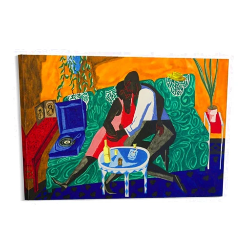 Generic Jacob Lawrence Poster Wall Art Wall Art Poster Scroll Canvas Painting Picture Living Room Decor Home Framed/Unframed 08x12inch(20x30cm)