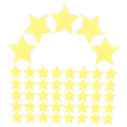 Amosfun 100pcs Star Wall Sticker Acrylic Adhesive Mirror Acrylic Wallpaper Mirror Craft Mirror Mirrors Wall Stickers Living Room Mirror Decorative Mirror Adhesive Wall Mirror Vanity Mirror