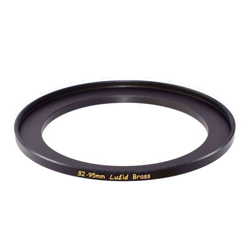 LUŽID 82mm to 95mm Brass Step Up Ring Filter Adapter Luzid (8295)