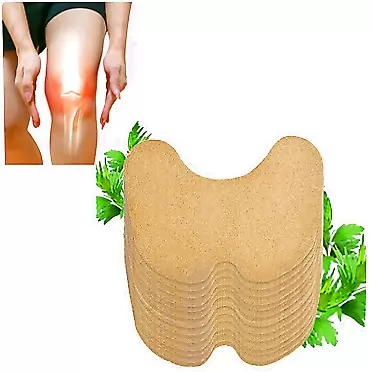 Linnavarv Knee Patch - Knee Pain Relief Patches, Natural Wormwood Extract Stickers 24-Hour Relief of Joint Pains for Knee (36Pcs)