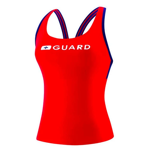 Speedo Women's Guard Swimsuit Tankini Top Endurance