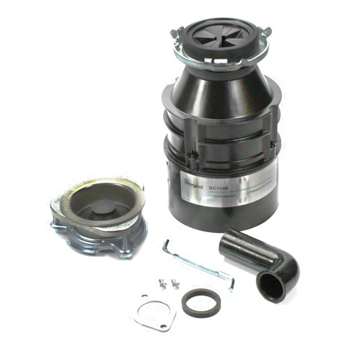 Whirlpool GC1000XE 1/3 hp in Sink Disposer, Black