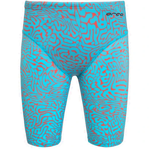 Orca Men's Core Swim Jammer (30, Athletic, Red)