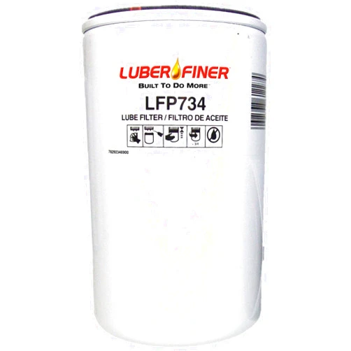 Luber-finer Luberfiner LFP734 Heavy Duty Engine Oil Filter Fits Select Cummins 3313281; E.R.F. C3014654; Cummins 6C/6CT/6CTA 8.3L engines; Hino Trucks 1992-04; Isuzu NPP Trucks 1992-99