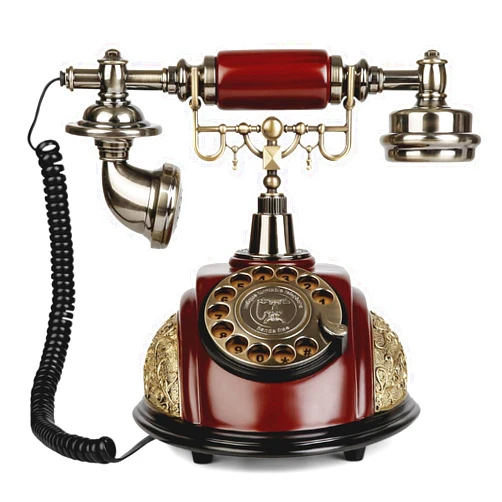 Sangyn Vintage Phone Retro Rotary Landline Phone Antique Telephone Old Fashioned Phones for Home House Cafe Bar Star Hotel Decor