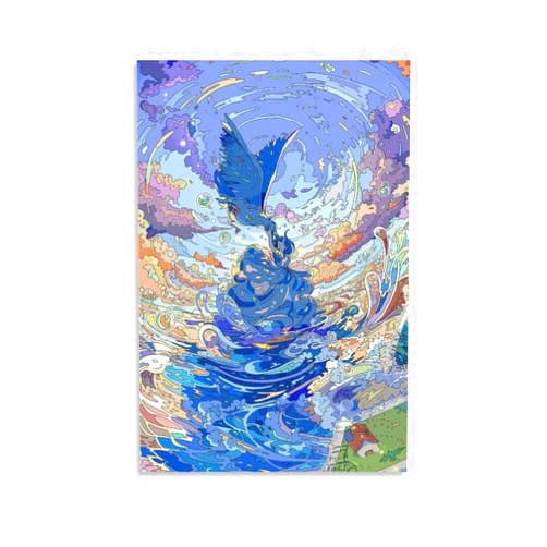 XOPE Nara Lalana Anime Freshness Cure Poster (17) Canvas Wall Art Poster Decorative Bedroom Modern Home Print Picture Artworks Posters 08x12inch(20x30cm)