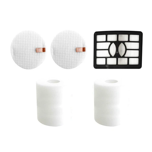 Fette Filter - Vacuum Filter Set Compatible with Shark Rotator Professional Lift-away NV500, NV501, NV502, NV505, NV510, NV552, UV560. Compare to # XHF500 & XFF500. (1 Hepa 2 Foam)