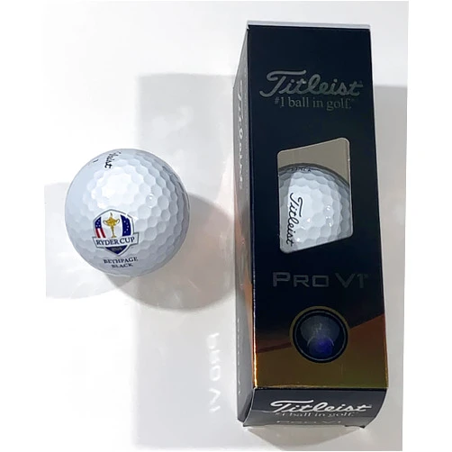 Generic 2025 Ryder Cup Golf Balls Bethpage Black sleeve of 3 new