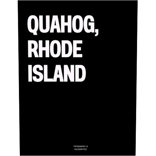 By Typography Vulgarities (Author) Quahog, Rhode Island: The Coffee Table Book