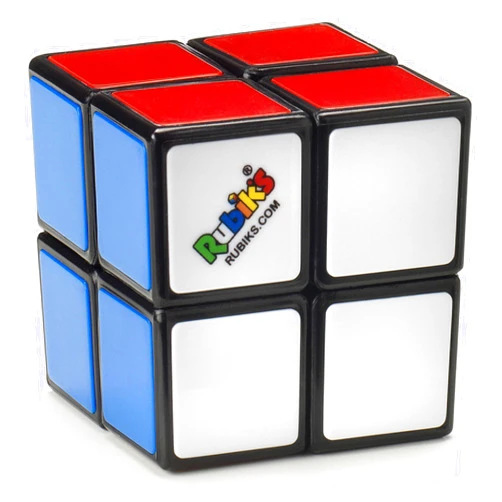 Rubik's Cube 2x2 – Colourful Puzzle Game Rubik's 2x2 – 2 Original Colour Matching Puzzle – Classic Cube Problem Solving – 6063963 – Children's Toy Age 7+