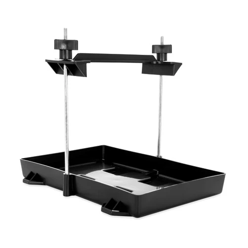 Camco Camper/RV Standard Battery Hold-Down Tray | Holds 24/24M Automotive Batteries | Fits Batteries Up to 11 1/8