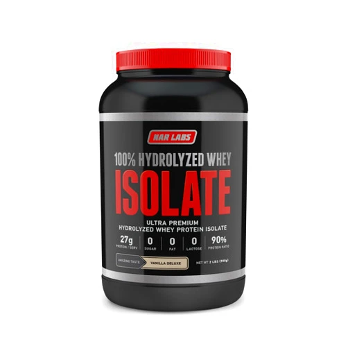 NAR LABS Hydrolyzed Whey Protein Isolate 2 lbs (Vanilla Deluxe)