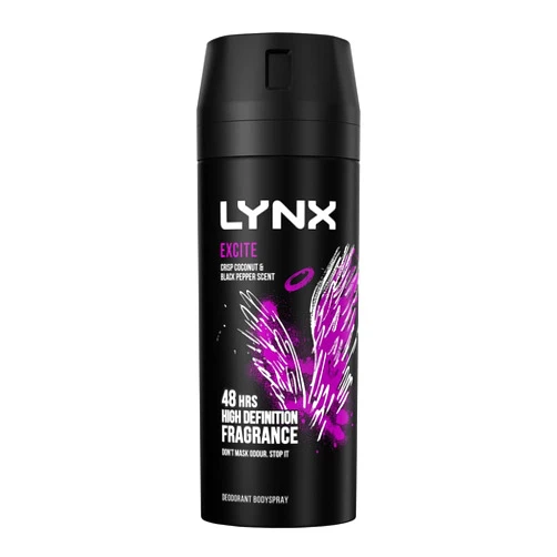 Lynx Excite Body Spray - 150 ml