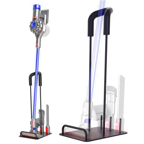 Liboer Vacuum Stand Vacuum Accessories Stable Metal Storage Bracket Holder for Dyson Handheld Dyson V6 V7 V8 V10 V11 Cordless Vacuum Cleaners,not Compatible for Shark Brand Vacuum Cleaner