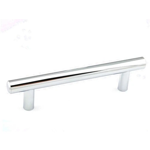 Richelieu Hardware BP205108140 Roosevelt Collection 4 1/4-inch (108 mm) Center-to-Center Chrome Modern Cabinet and Drawer Bar Pull Handle for Kitchen, Bathroom, and Furniture