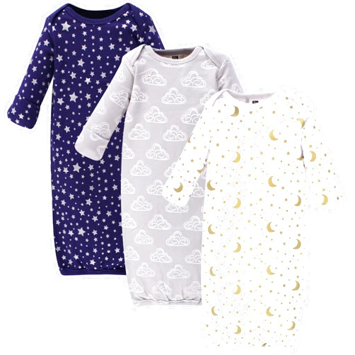 Hudson Baby baby-girls Cotton Gowns