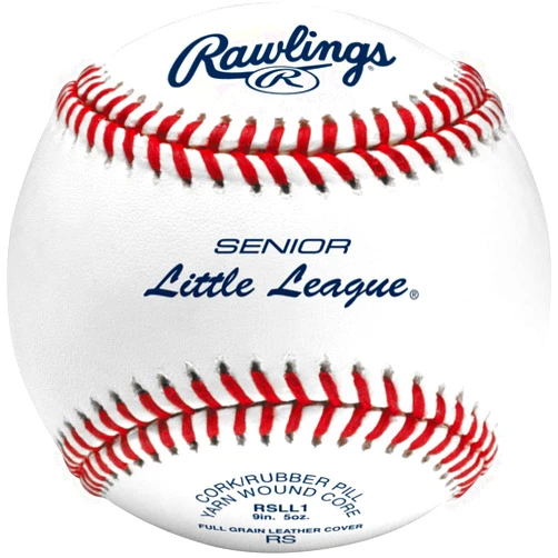 Rawlings | Senior Little League Baseballs | Competition Grade | RSLL1 | Youth/14U | 12 Count