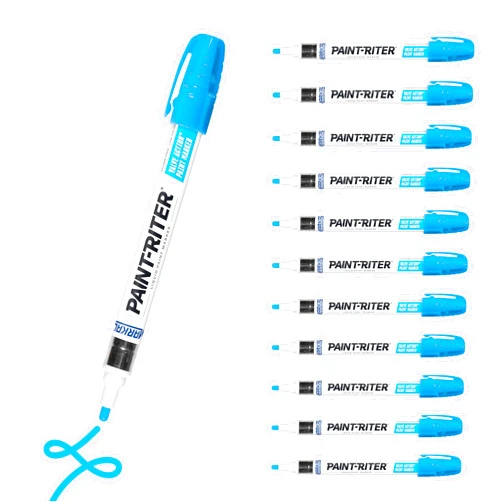 Markal 96835 Paint-Riter+ Valve Action Marker, Versatile Surface Compatibility, Bold Mark Size 1.8
