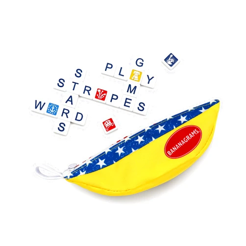 Bananagrams Stars and Stripes Themed Edition Family Board Game