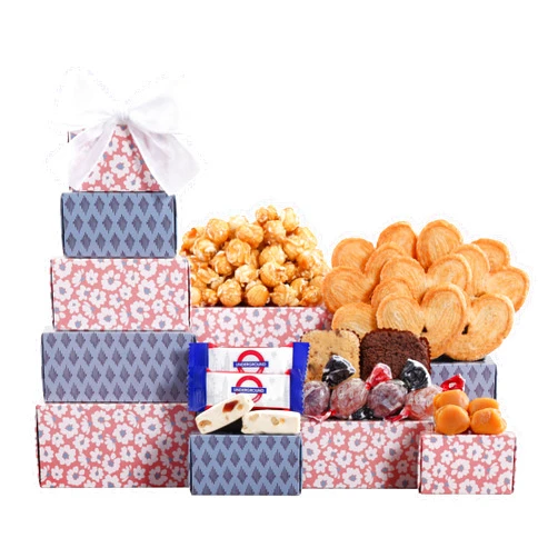 Wine Country Gift Baskets The Sweetest Gift Tower Snack Gifts for Women, Men, Families, College, Appreciation, Thank You, Corporate, Get Well Soon, Care Package