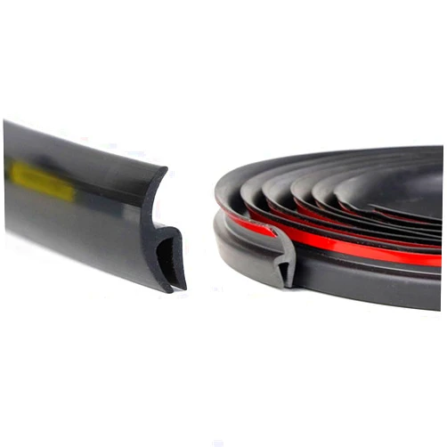 Poktlife 2M/6.5Ft Windshield Trim,Windshield Moulding,Car Windshield Weather Strip, Universal Vehicles Self Adhesive Soundproofing Draft Sealing Strip for Most Windshield of Cars Window Seal (2M/6.5Ft)