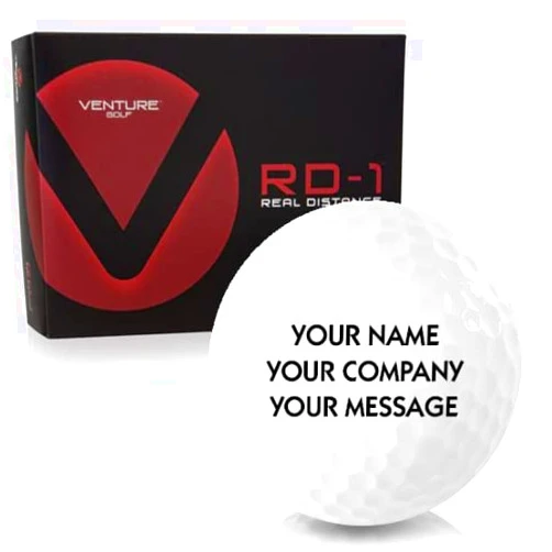 Venture Golf RD-1 Personalized Golf Balls
