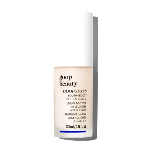 goop Beauty Peptide Serum | Face Serum to Reduce Fine Lines & Wrinkles | Peptides, Ceramides, & Niacinamide | Anti Aging Serum to Improve Firmness & Elasticity | Paraben Free | 1 fl oz