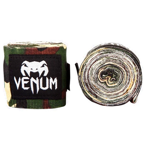 Venum Kontact Boxing Hand Wraps - Forest Camo, 180 in