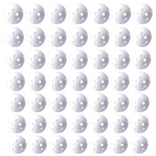 Booreina Practice Golf Balls, Plastic Golf Training Balls 5 inch Golf Balls for Driving Range, Swing Training, Indoor Simulators, Outdoor and Home Use