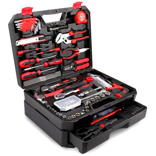 KingTool 325 Piece Home Repair Tool Kit, General Home/Auto Repair Tool Set, Toolbox Storage Case with Drawer, General Household Tool Kit - Perfect for Homeowner, Diyer, Handyman