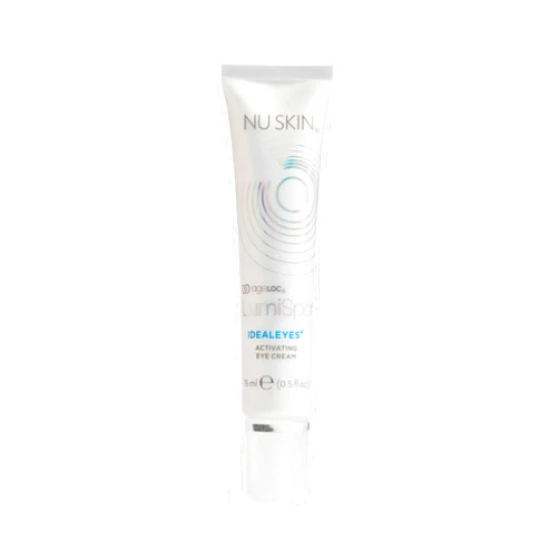 Nu Skin - ageLOC LumiSpa IdealEyes | Say Goodbye to Tired Eyes with Activating Eye Cream | Designed to Work with ageLOC LumiSpa Accent | Targets Dark Circles, Puffy Eyes, and Fine Lines | 1 Pack