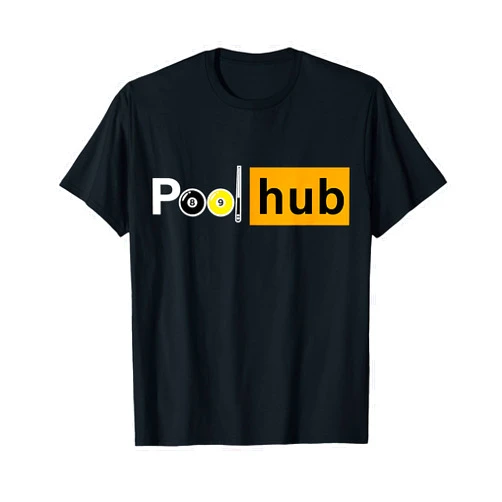 Pool Hub Funny Billiards Pool Team League Billiards T-Shirt