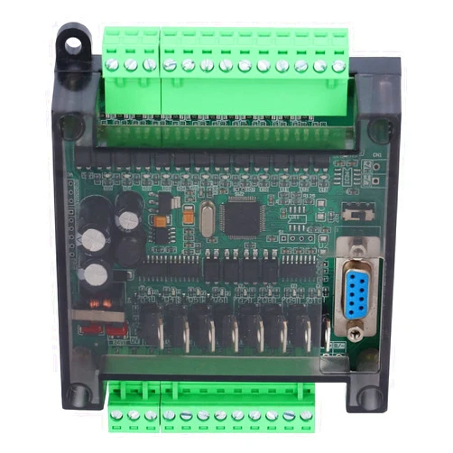 Marhynchus plc DC 12V PLC Programmable Logical Controller, 2N20MT Industrial Control Board Module Accessory Part(With Shell) plc controller plc programmable controller programmable logic controllers