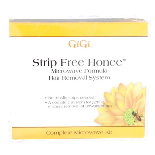 GiGi Strip Free Honee Complete Hair Waxing, at Home Hair Removal Kit