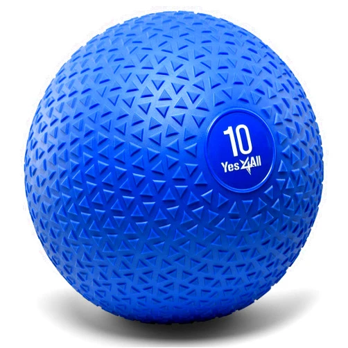 Yes4All Slam Ball, 10-40lb Medicine Ball, Durable PVC Sand Filled Workout Dynamic Weighted Balls for Exercise Core Strengthen
