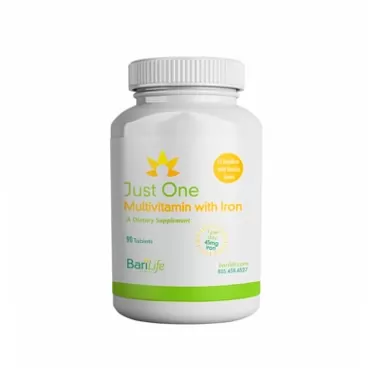 Bari Life Just One - Once Daily Bariatric Multivitamin with Iron (90)